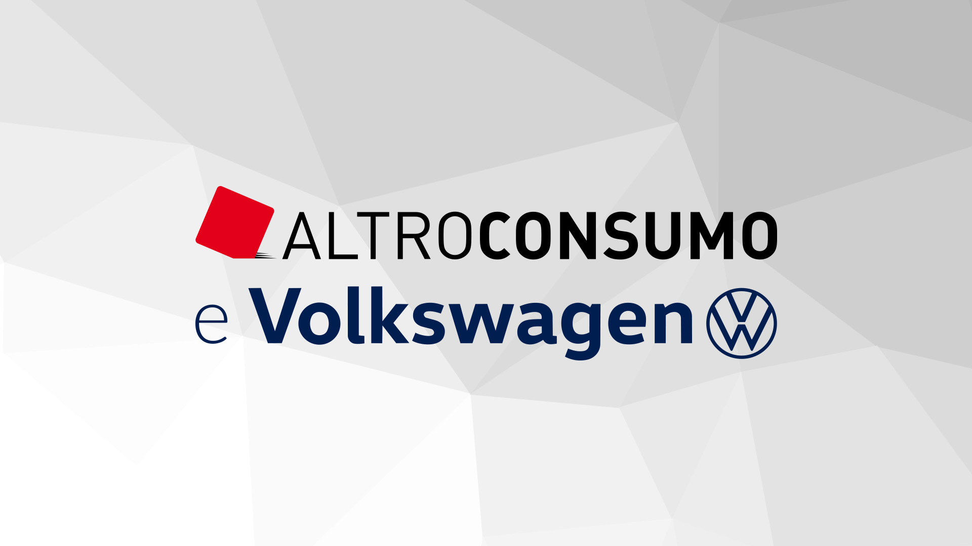 Kopjra - Altroconsumo e Volkswagen